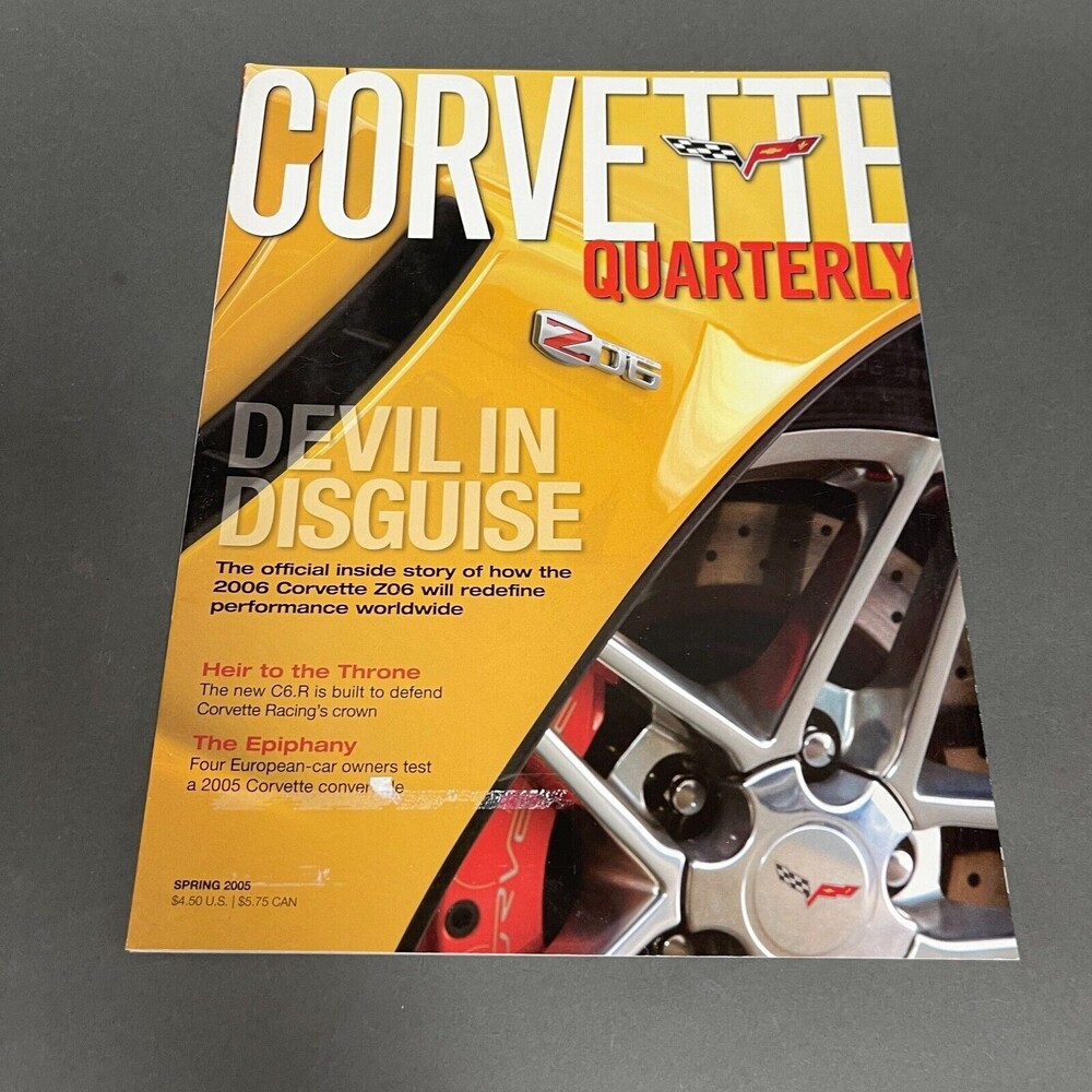 Corvette Quarterly Magazine Spring‎ 2005